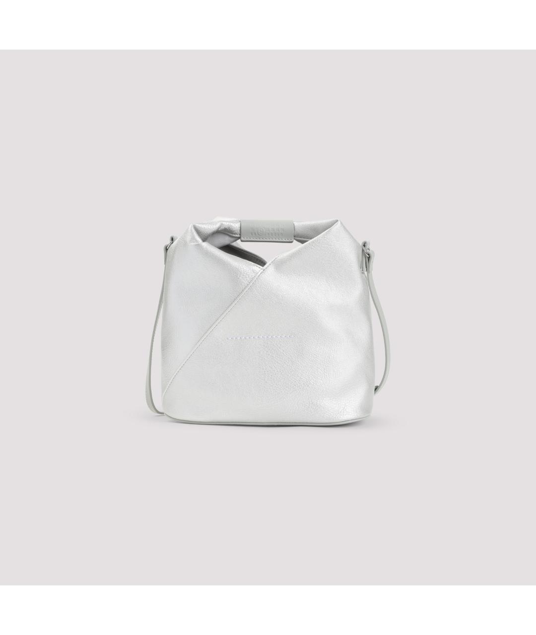 MM6 MAISON MARGIELA Серебряная сумка через плечо, фото 3