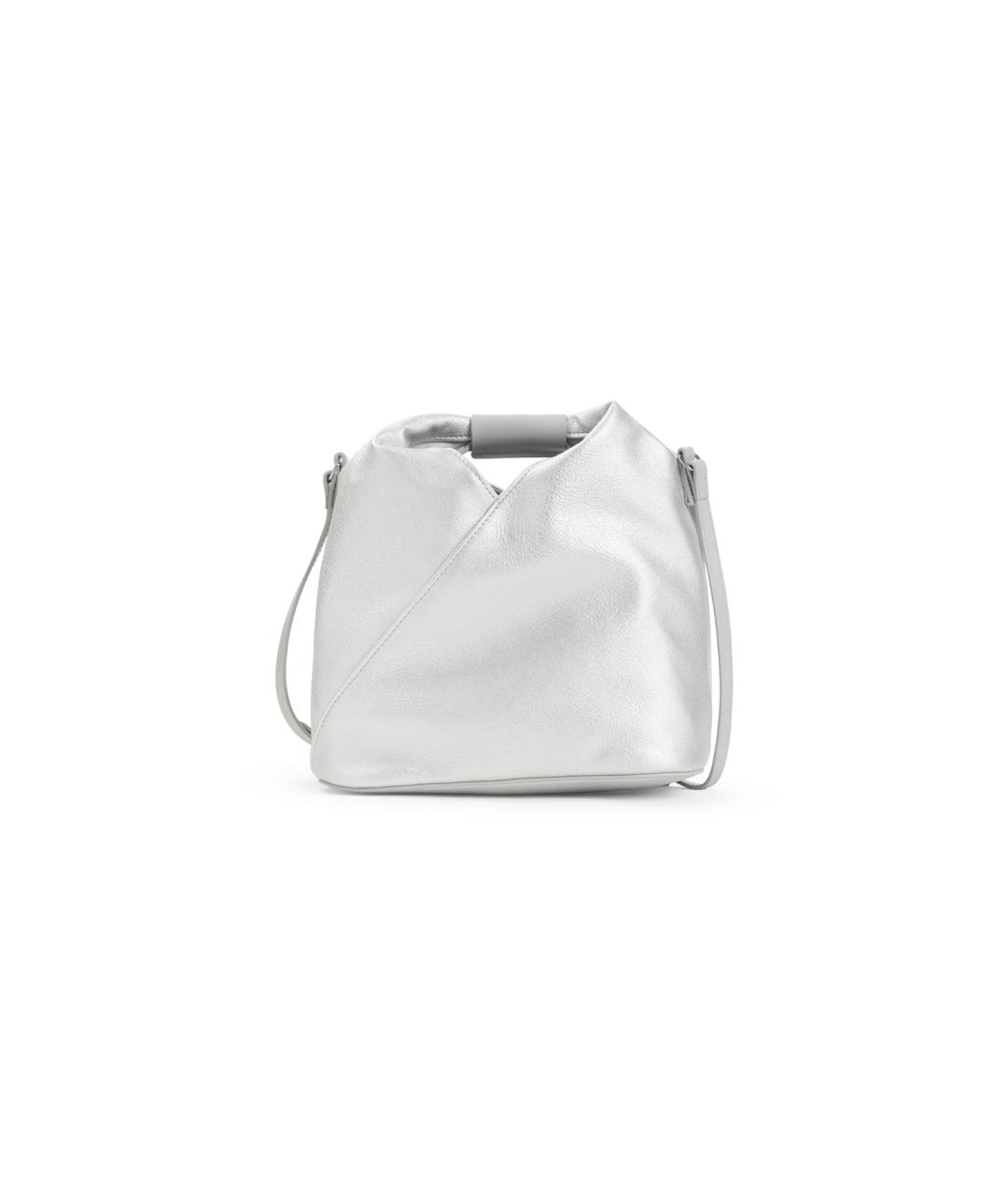 MM6 MAISON MARGIELA Серебряная сумка через плечо, фото 1