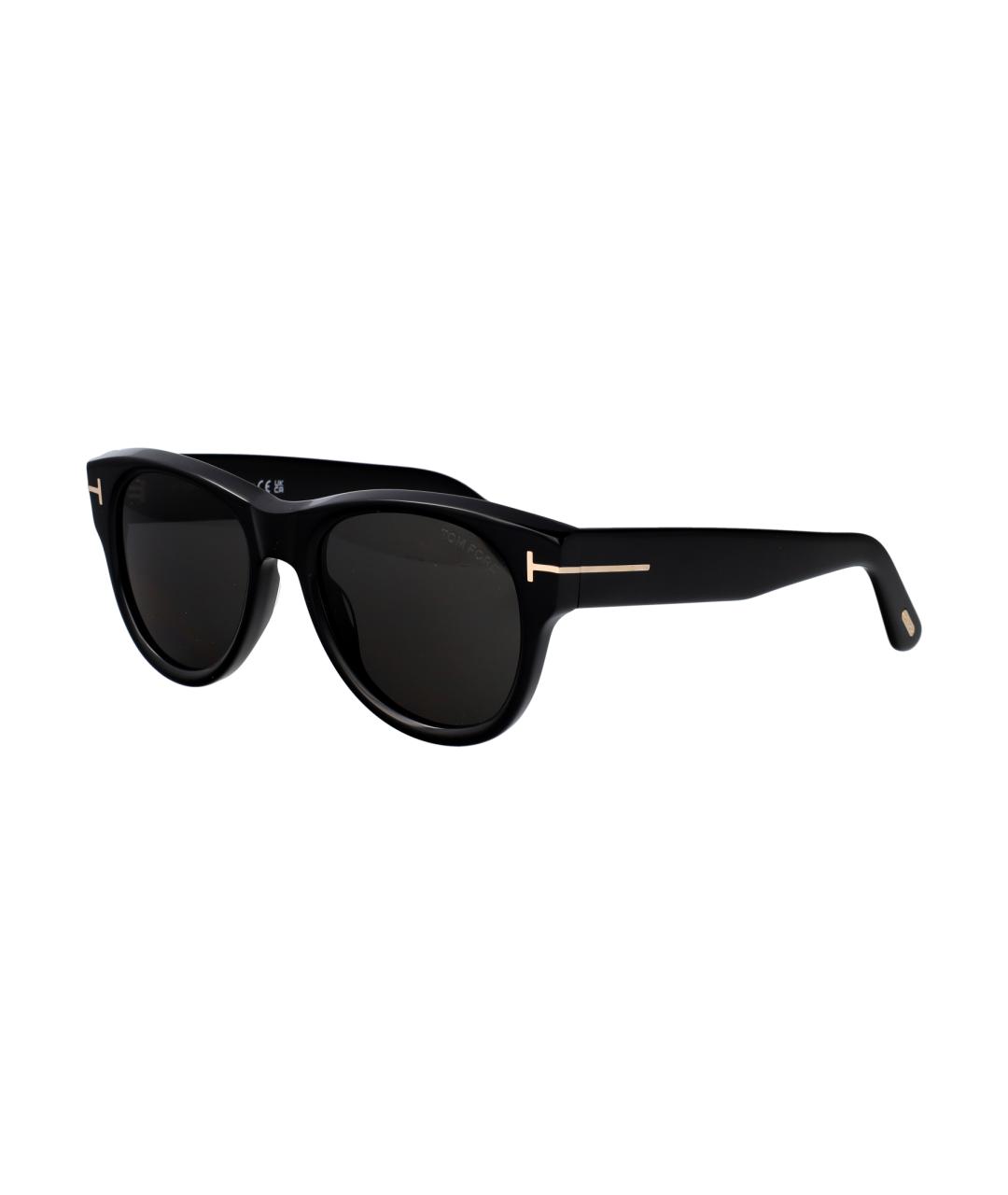 TOM FORD Черные солнцезащитные очки, фото 1