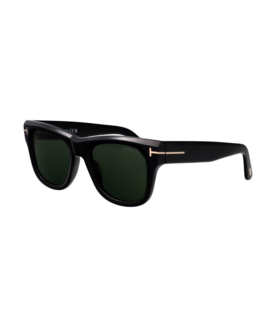 TOM FORD Черные солнцезащитные очки, фото 1