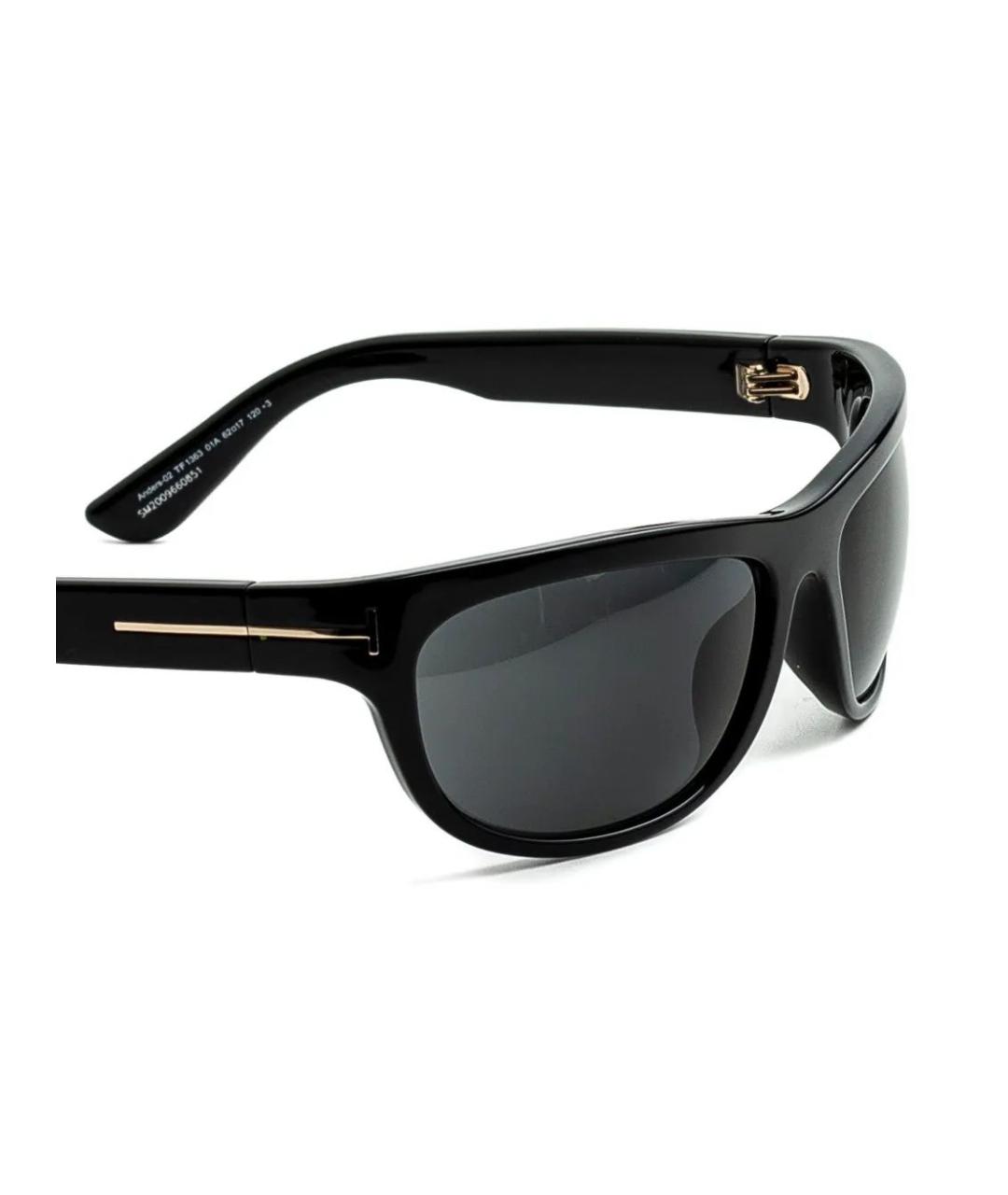 TOM FORD Черные солнцезащитные очки, фото 3