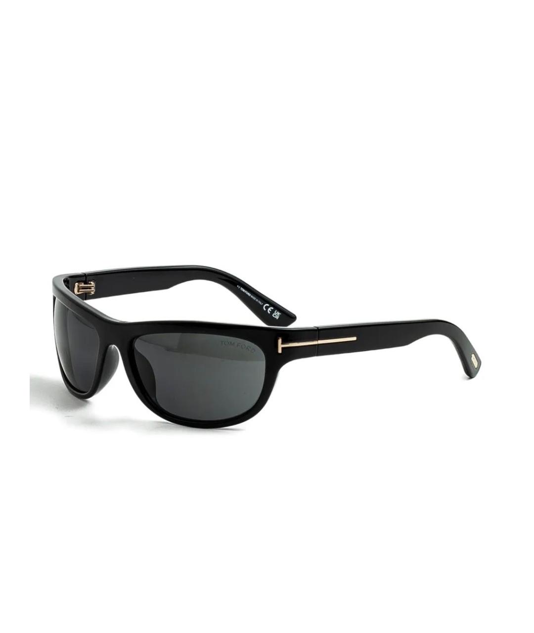 TOM FORD Черные солнцезащитные очки, фото 1