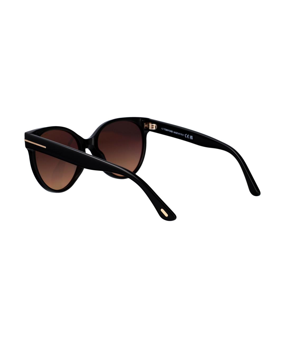 TOM FORD Черные солнцезащитные очки, фото 4