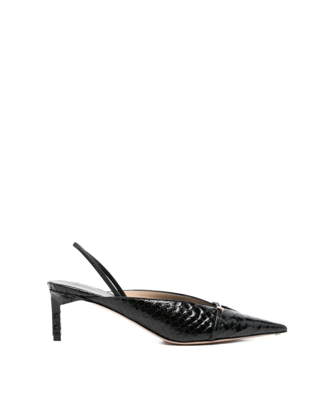 TOM FORD Черные кожаные туфли, фото 1