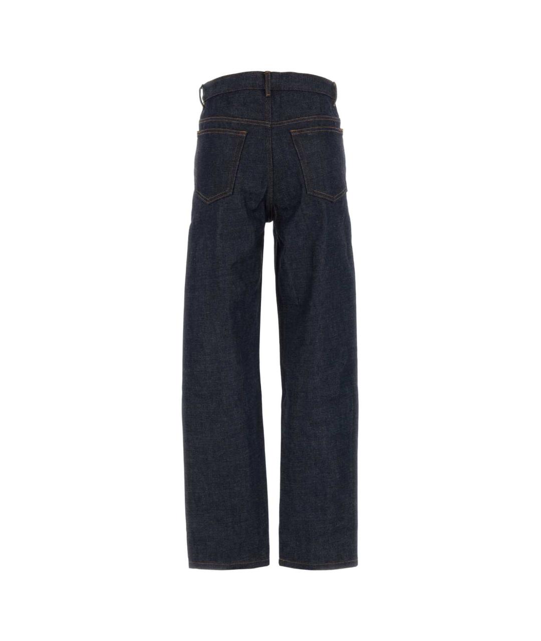 A.P.C. Синие хлопковые повседневные брюки, фото 2