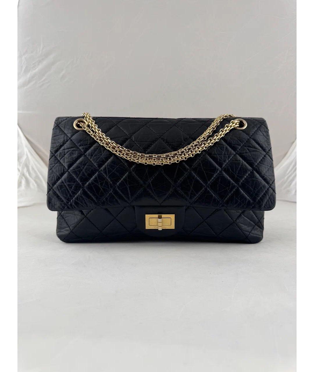 CHANEL Черная кожаная сумка через плечо, фото 6