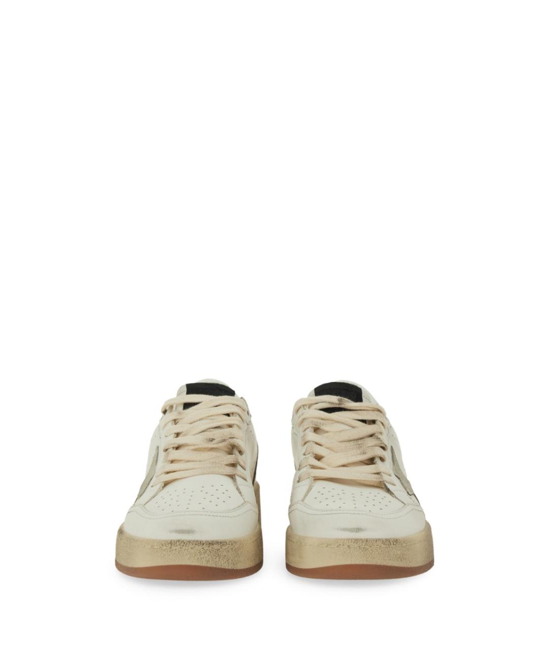 GOLDEN GOOSE Белые кожаные кеды, фото 5