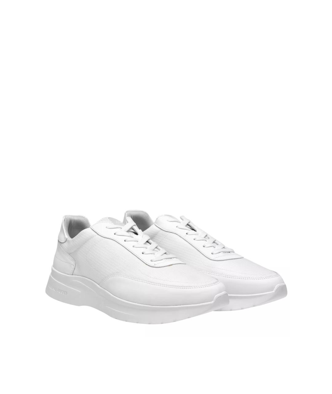 Filling pieces Белые кожаные низкие кроссовки / кеды, фото 2