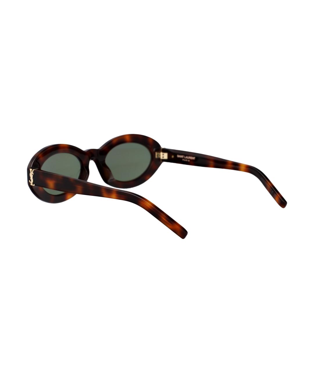 SAINT LAURENT Мульти пластиковые солнцезащитные очки, фото 4