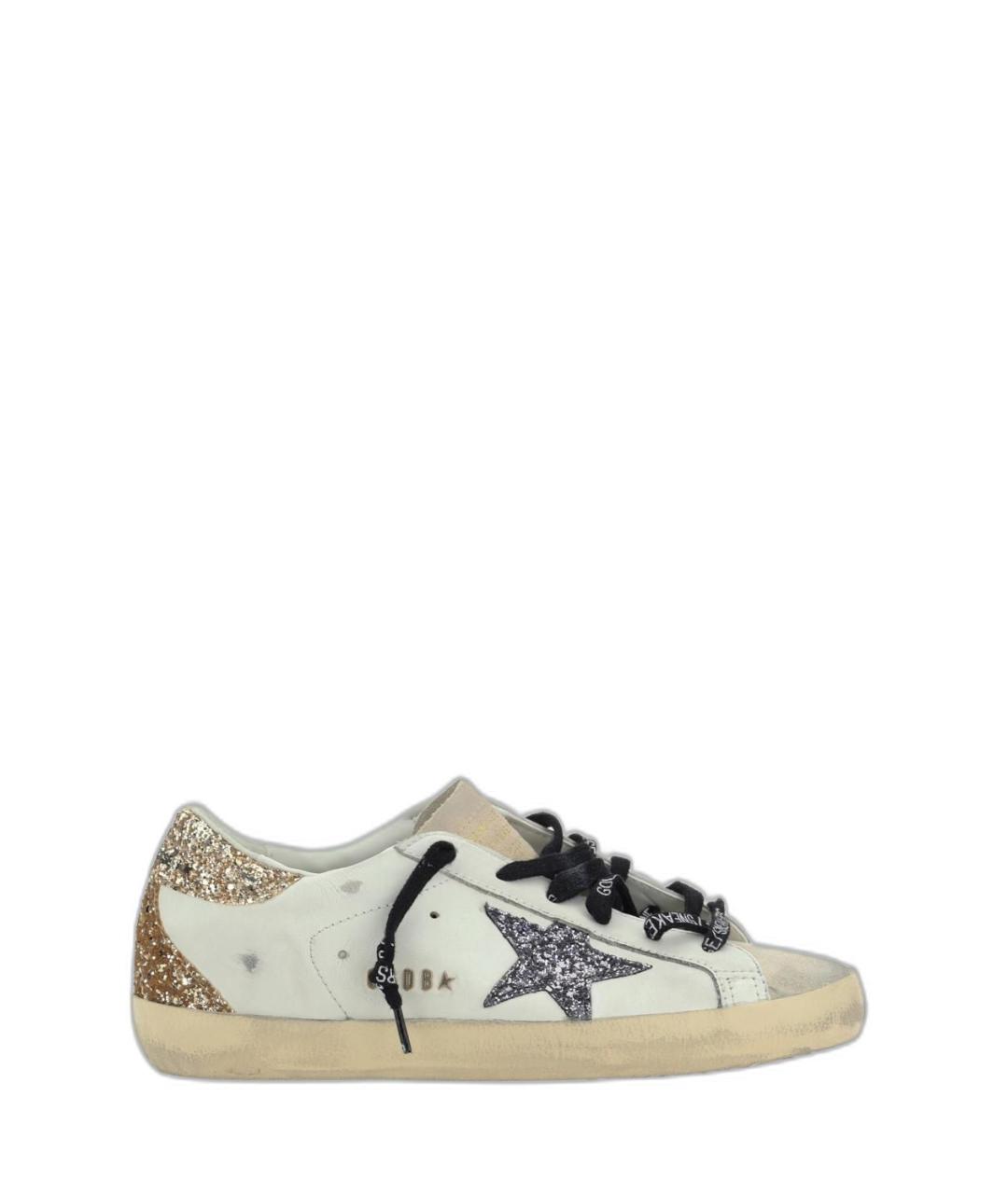GOLDEN GOOSE Мульти кожаные кеды, фото 1