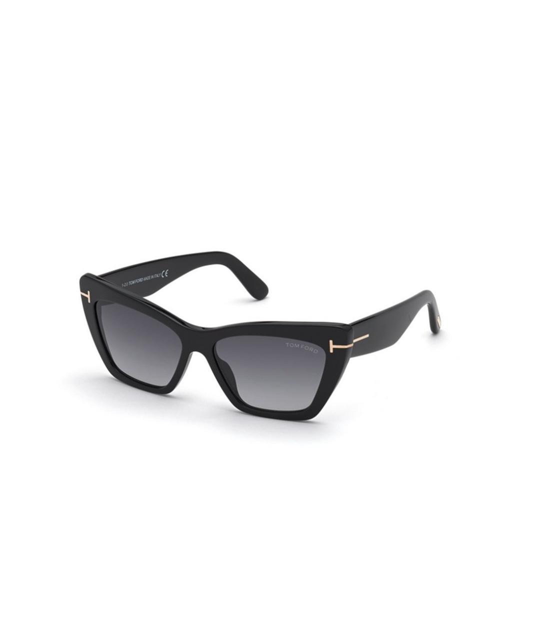 TOM FORD Черные солнцезащитные очки, фото 1