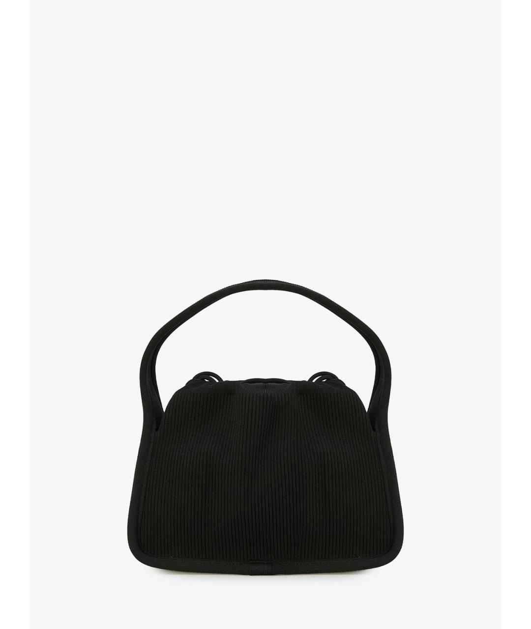 ALEXANDER WANG Черная синтетическая сумка с короткими ручками, фото 4