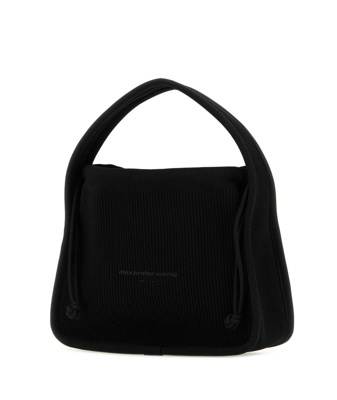 ALEXANDER WANG Черная синтетическая сумка с короткими ручками, фото 2