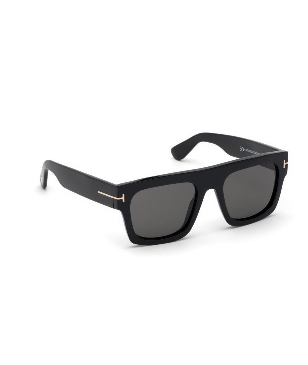 TOM FORD Черные солнцезащитные очки, фото 1
