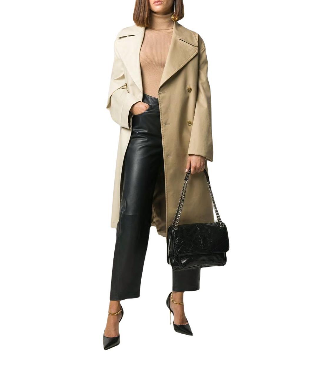 SAINT LAURENT Черная сумка тоут, фото 2