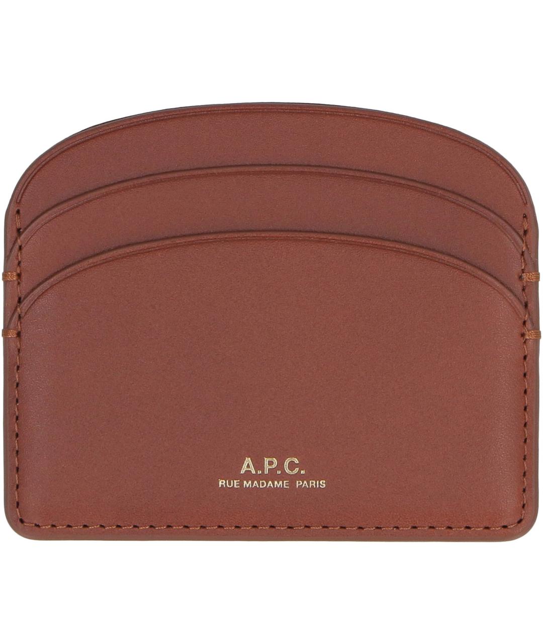 A.P.C. Коричневый кардхолдер, фото 1
