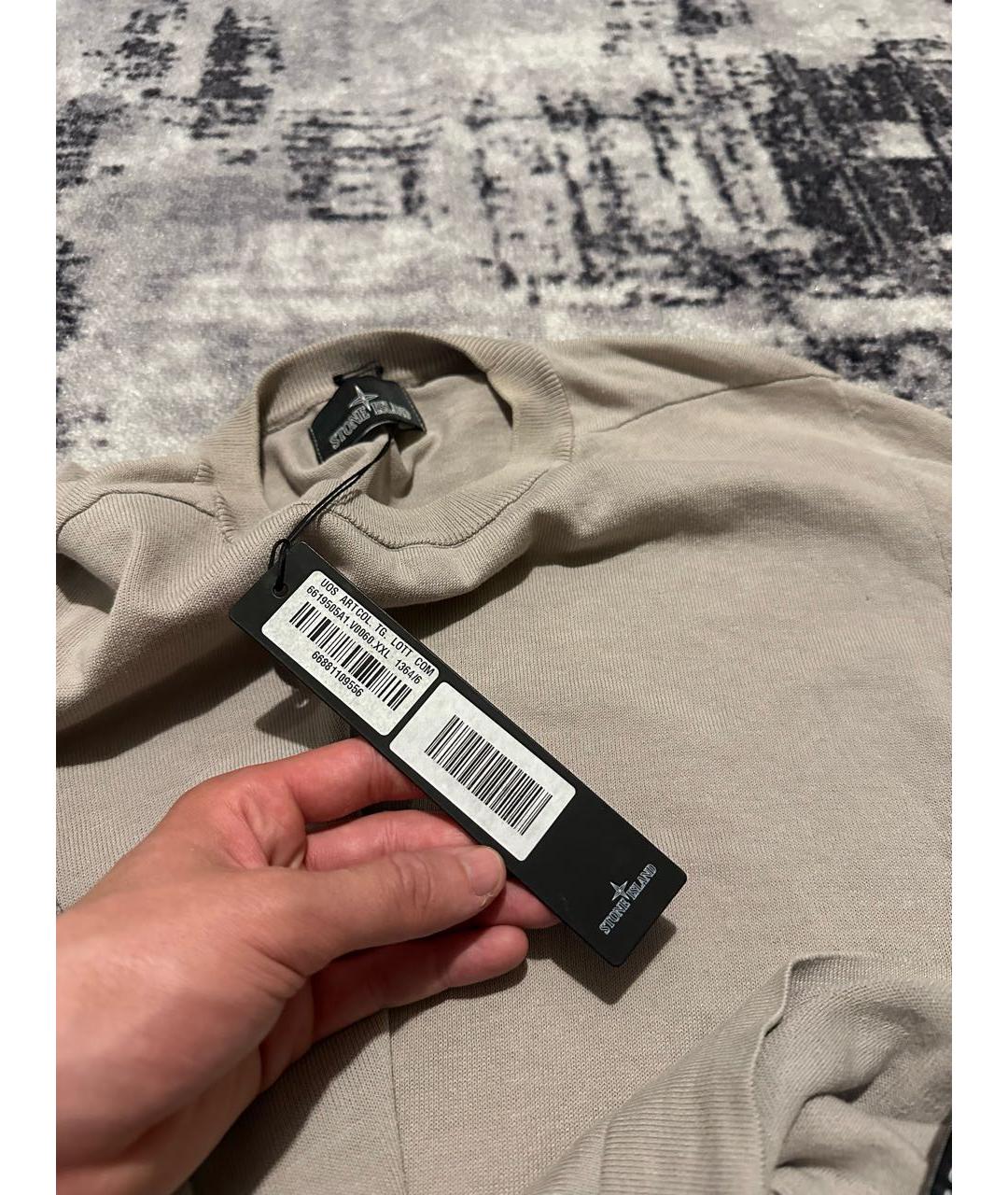 STONE ISLAND SHADOW PROJECT Бежевый хлопковый джемпер / свитер, фото 8