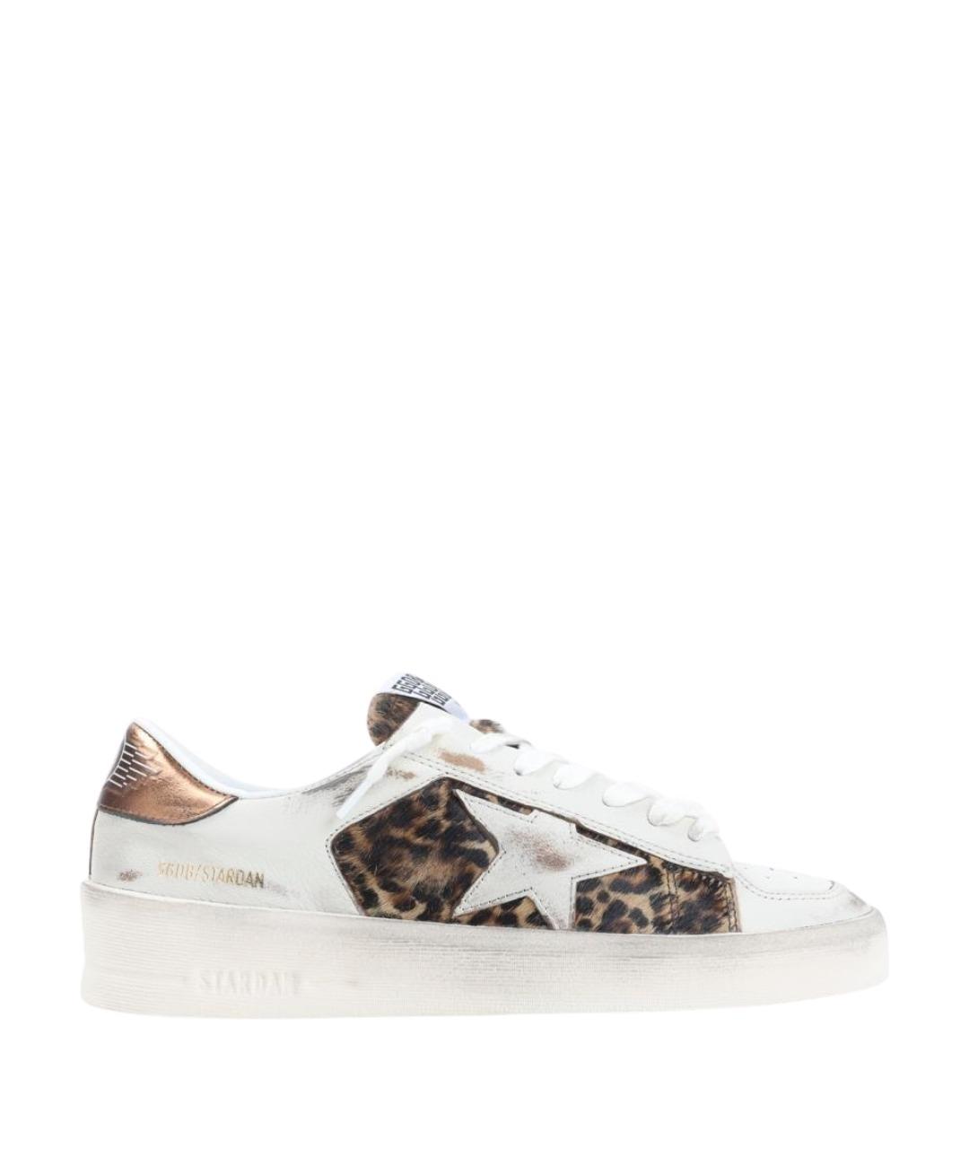 GOLDEN GOOSE Мульти кожаные кеды, фото 1