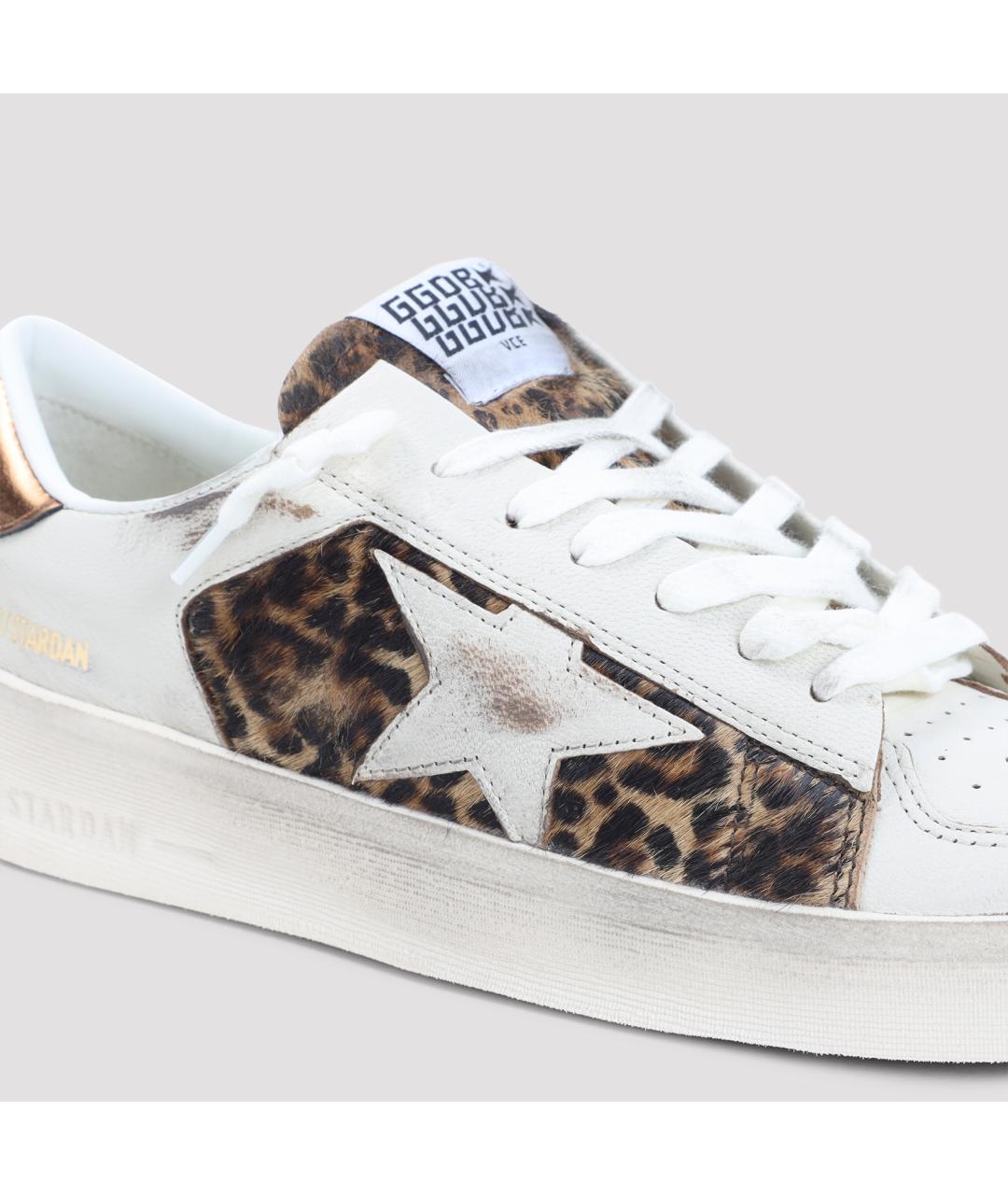 GOLDEN GOOSE Мульти кожаные кеды, фото 4