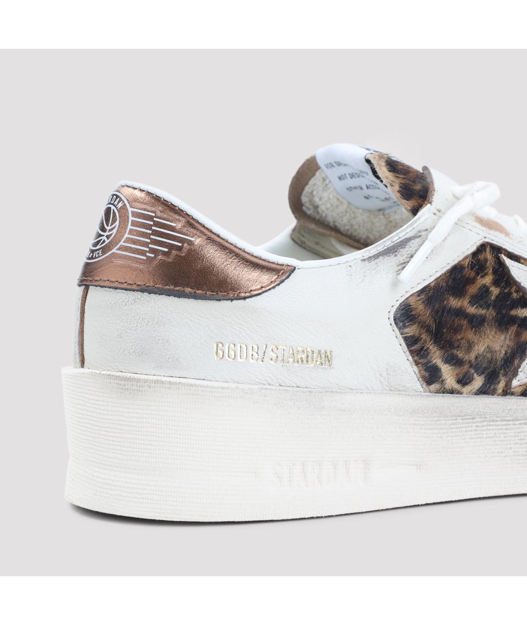 GOLDEN GOOSE Мульти кожаные кеды, фото 5