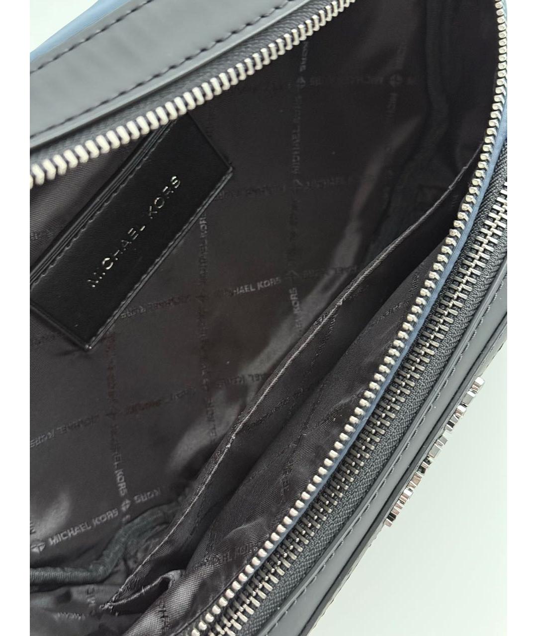 MICHAEL KORS Темно-синяя поясная сумка, фото 4
