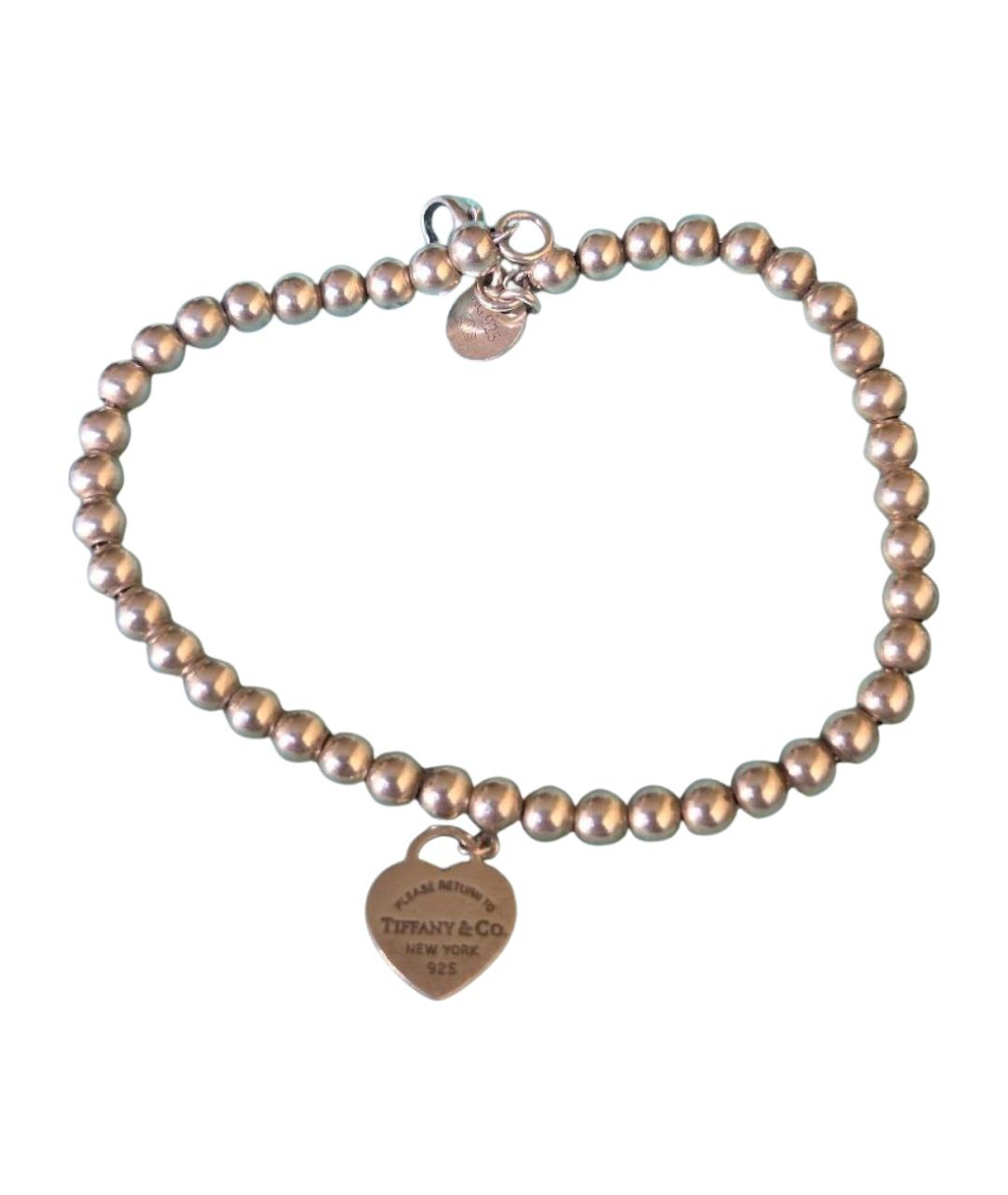 TIFFANY&CO Бирюзовый серебряный браслет, фото 1