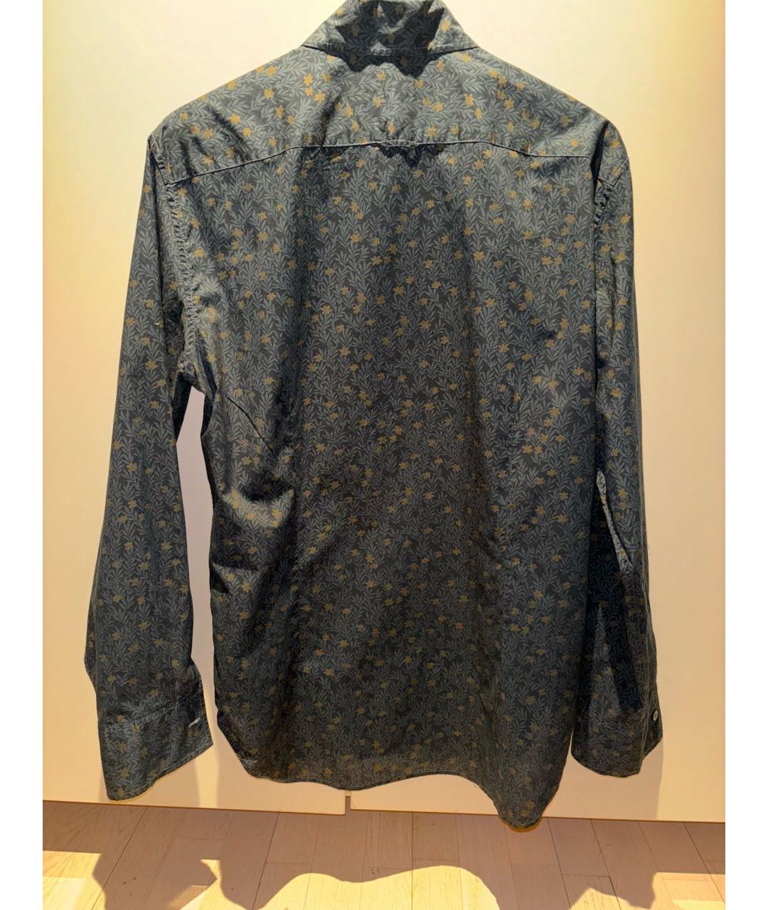 PS BY PAUL SMITH Черная хлопковая кэжуал рубашка, фото 2