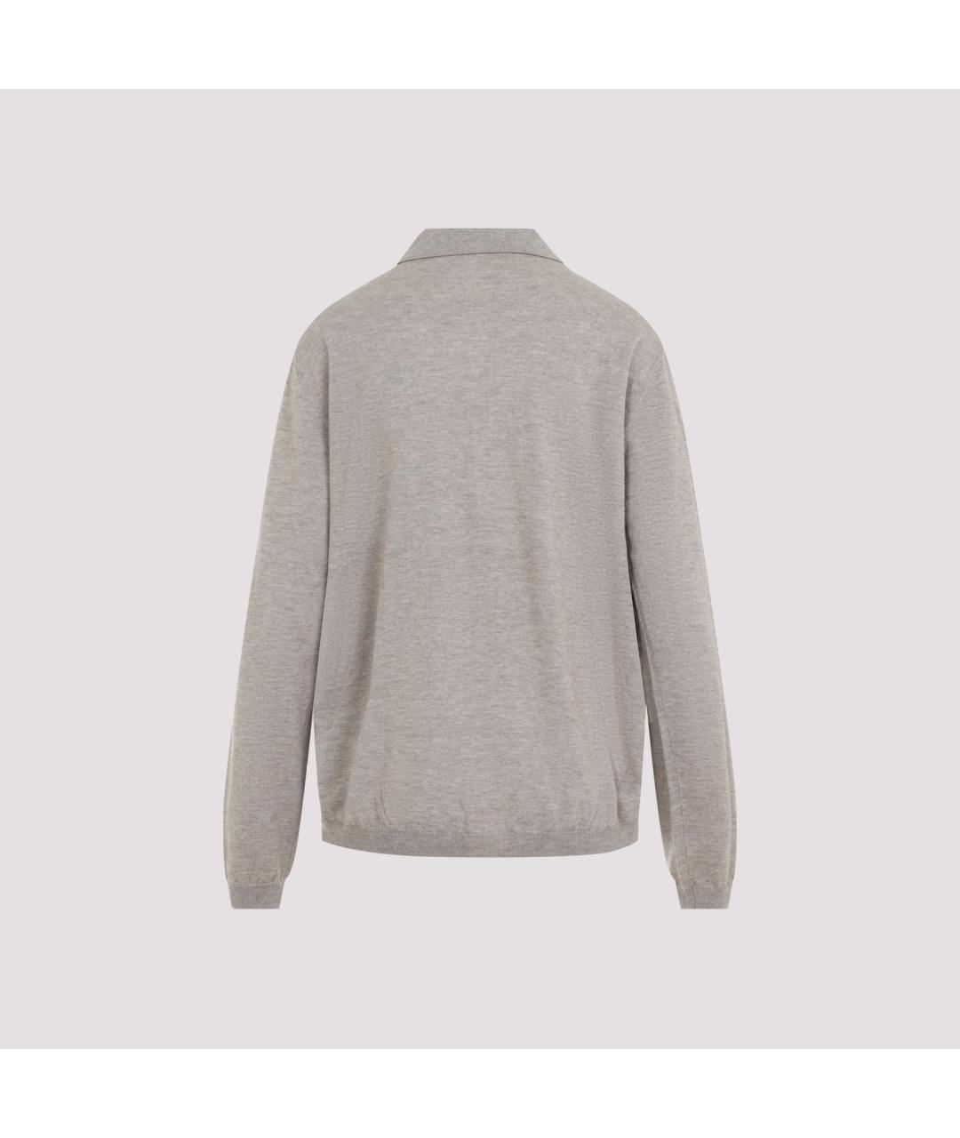 THE FRANKIE SHOP Бежевый шерстяной джемпер / свитер, фото 2