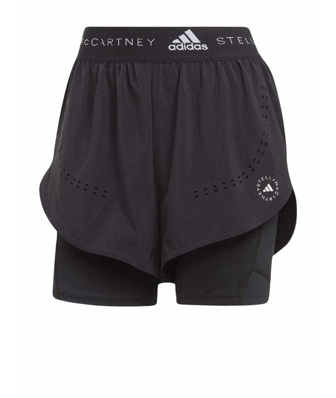 ADIDAS BY STELLA MCCARTNEY Черные спортивные брюки и шорты, фото 1
