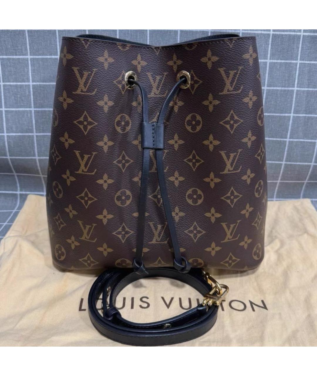 LOUIS VUITTON Коричневая сумка через плечо, фото 8