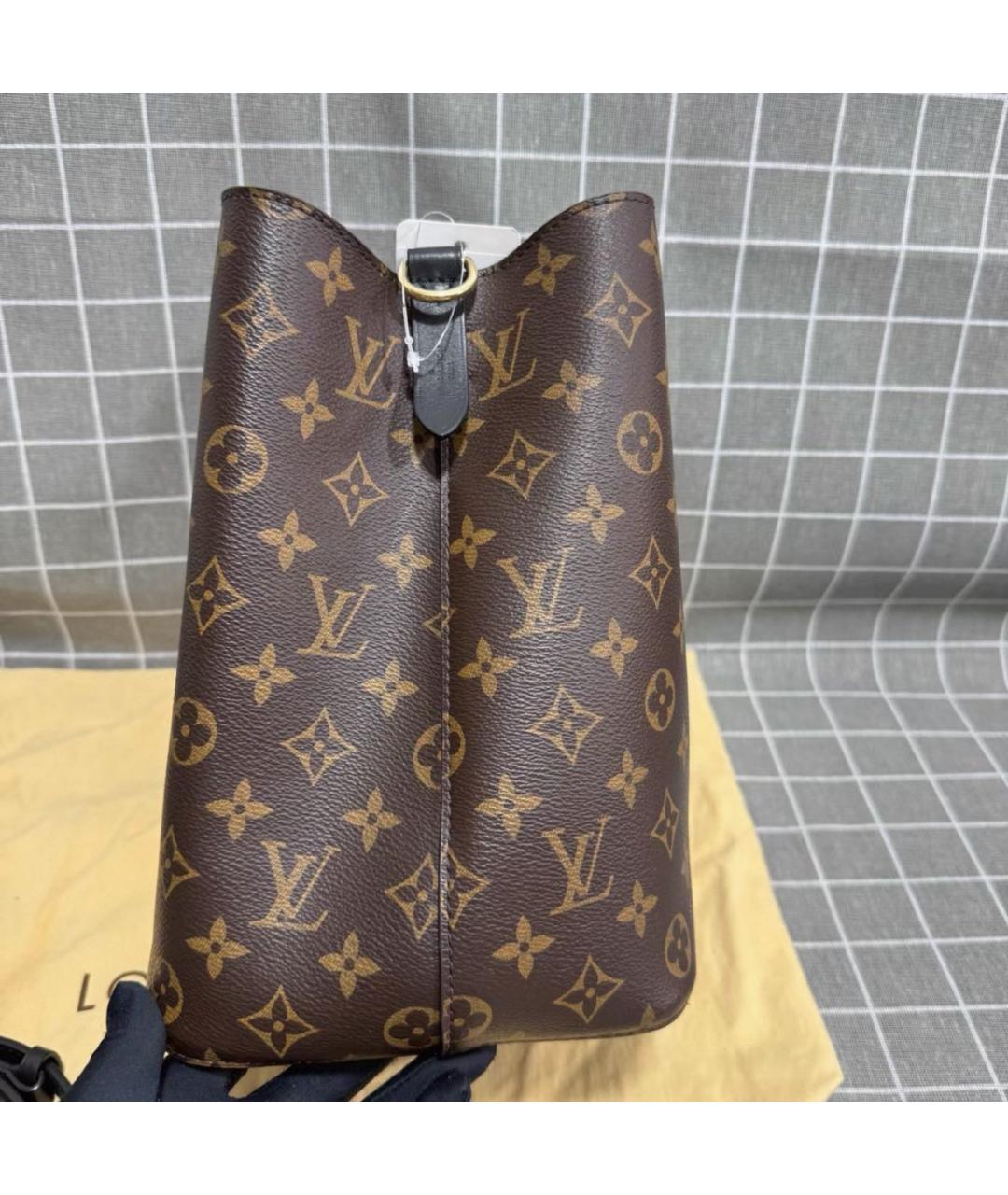 LOUIS VUITTON Коричневая сумка через плечо, фото 6