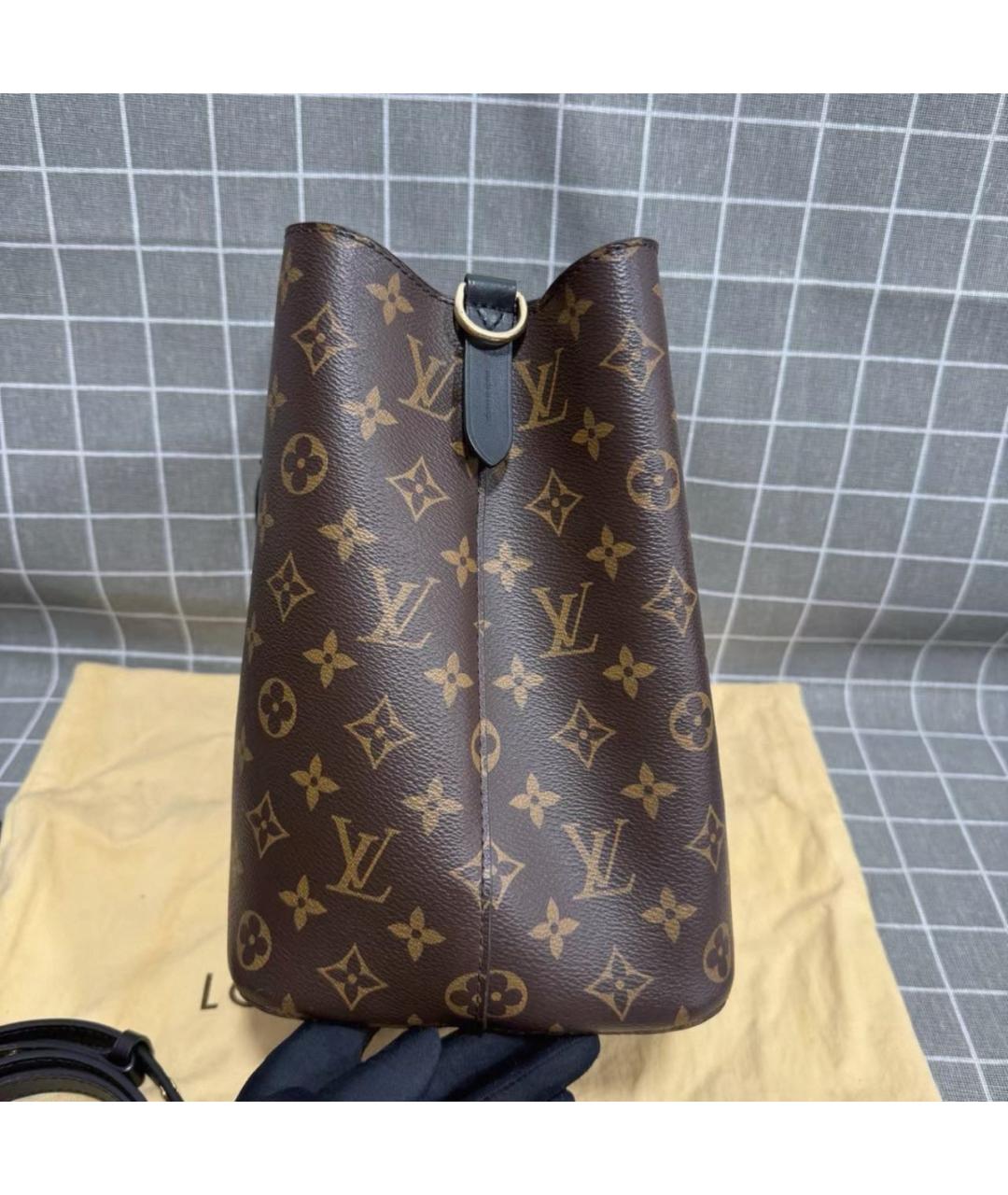 LOUIS VUITTON Коричневая сумка через плечо, фото 5