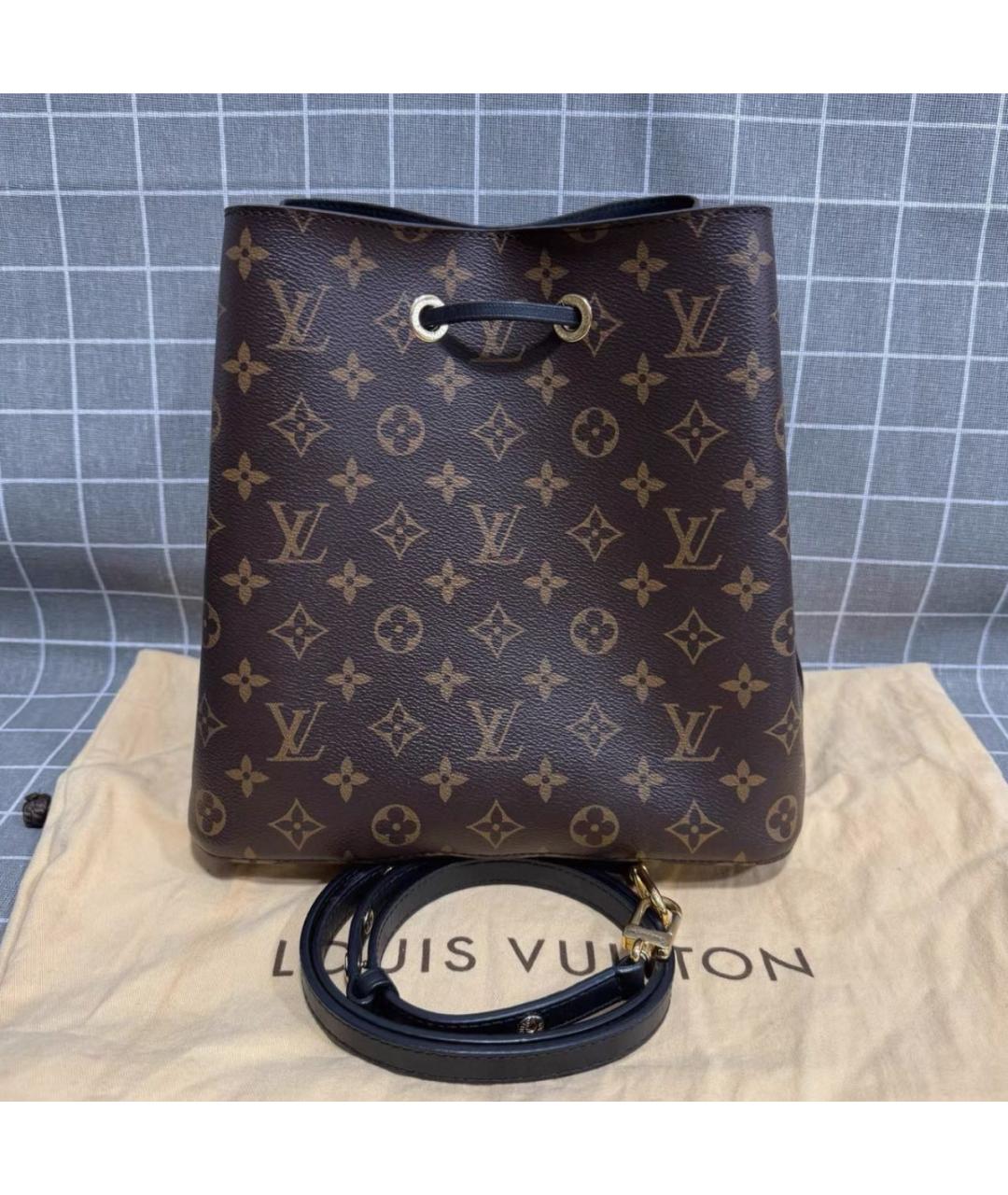 LOUIS VUITTON Коричневая сумка через плечо, фото 2