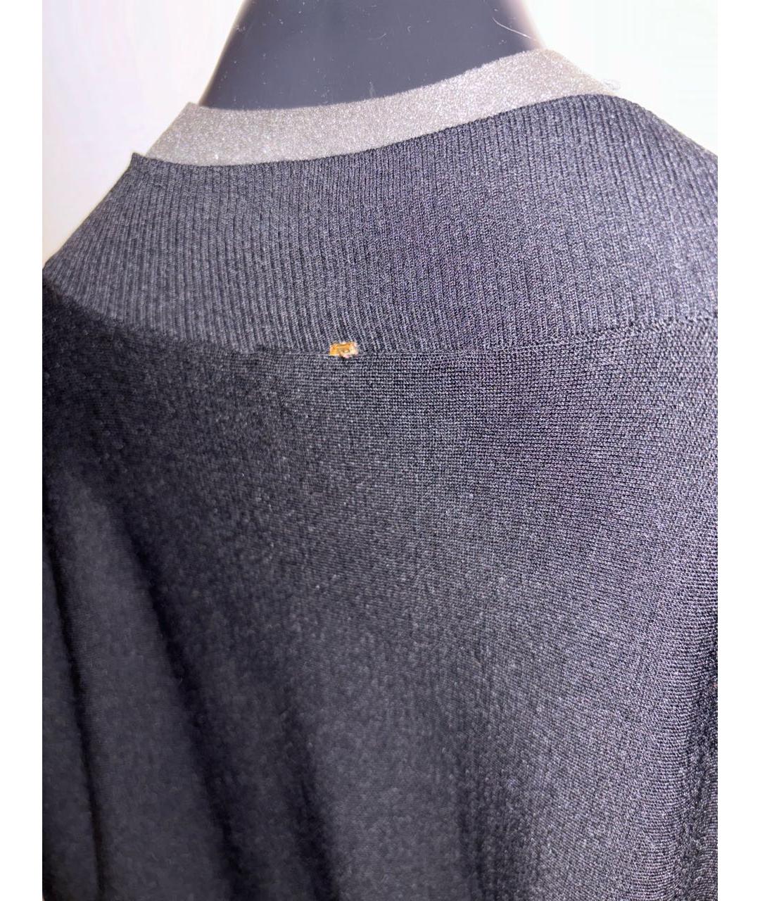 SPORTMAX Черный кардиган, фото 4