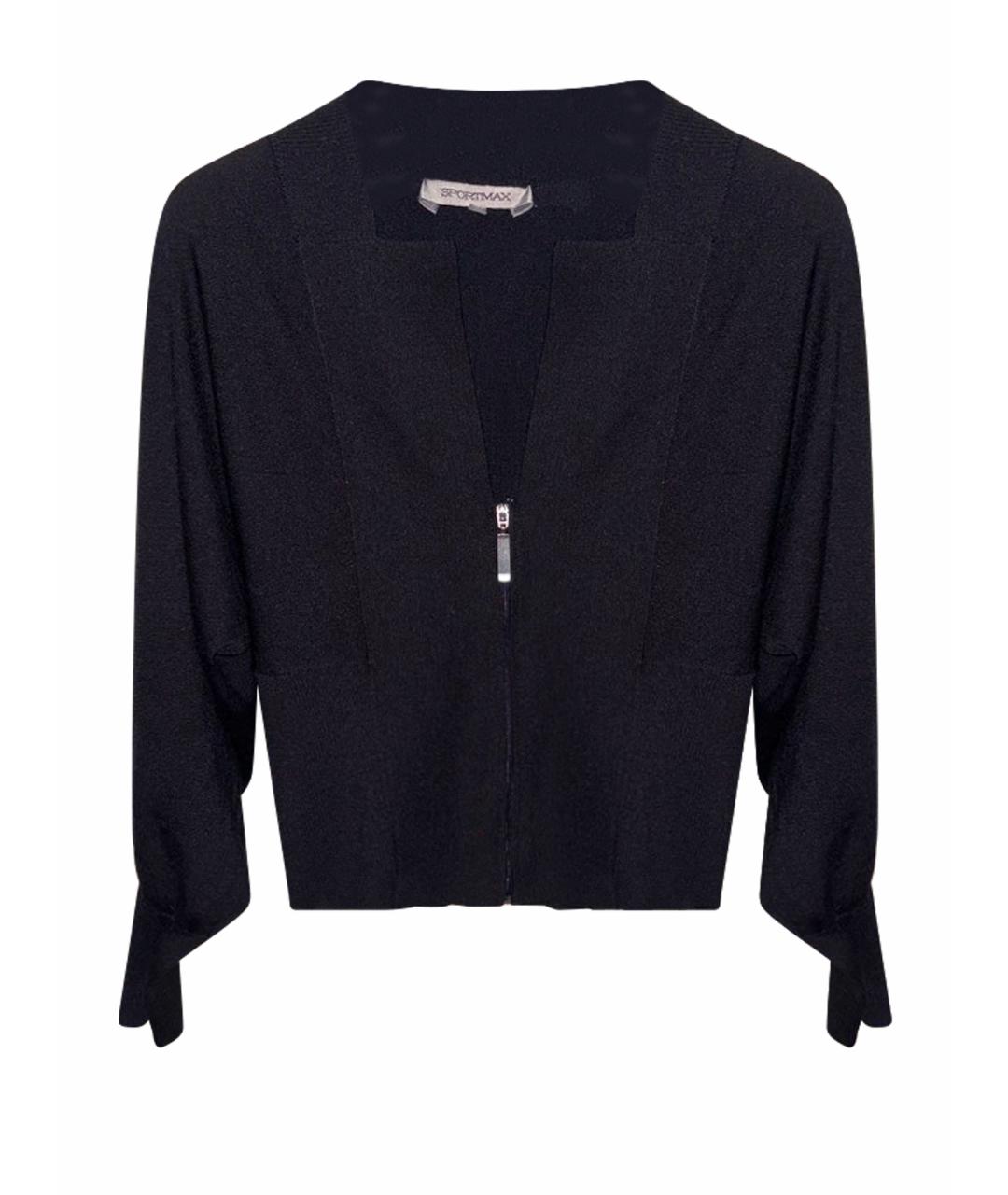 SPORTMAX Черный кардиган, фото 1