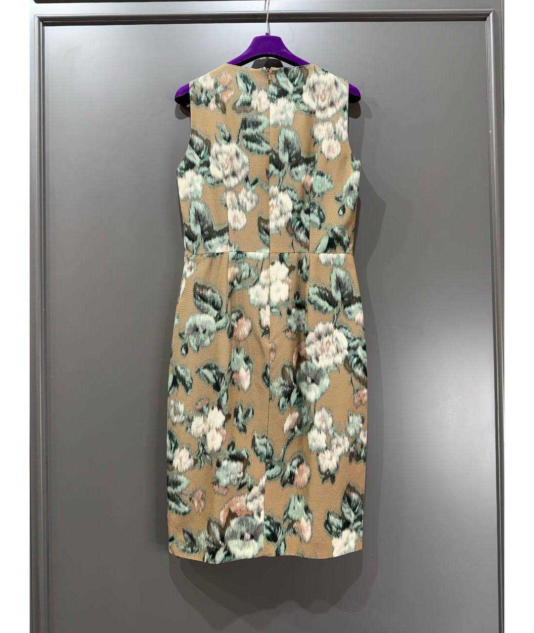 'S MAX MARA Мульти хлопковое повседневное платье, фото 2