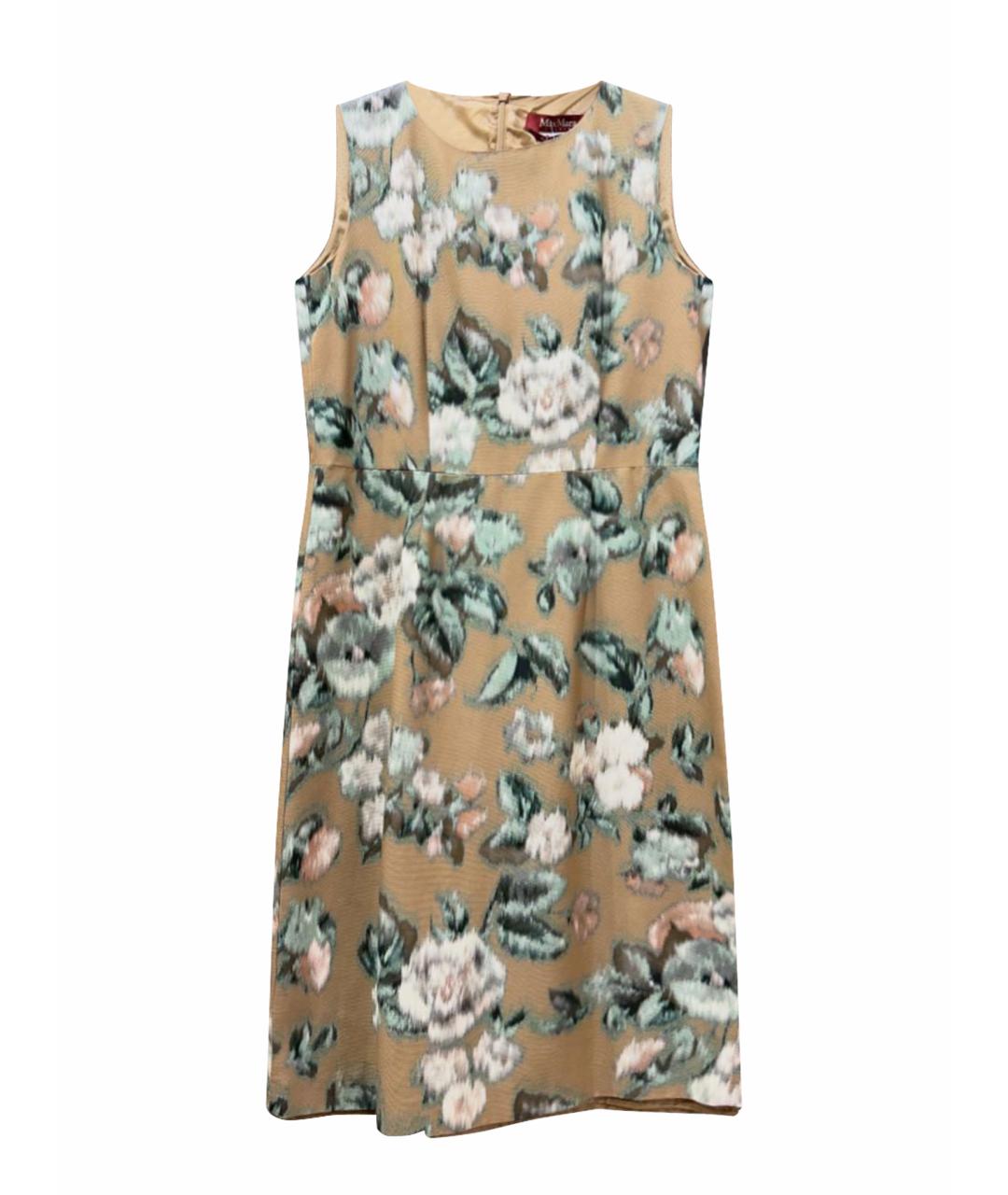 'S MAX MARA Мульти хлопковое повседневное платье, фото 1