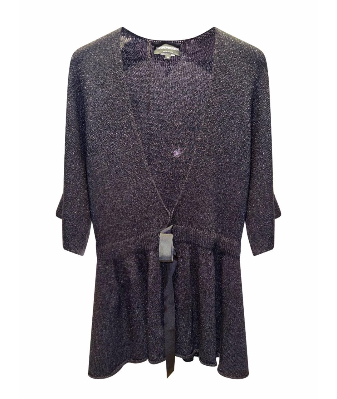 EMPORIO ARMANI Черный кардиган, фото 1