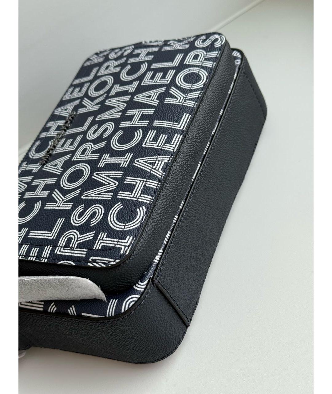 MICHAEL KORS Темно-синяя сумка на плечо, фото 8