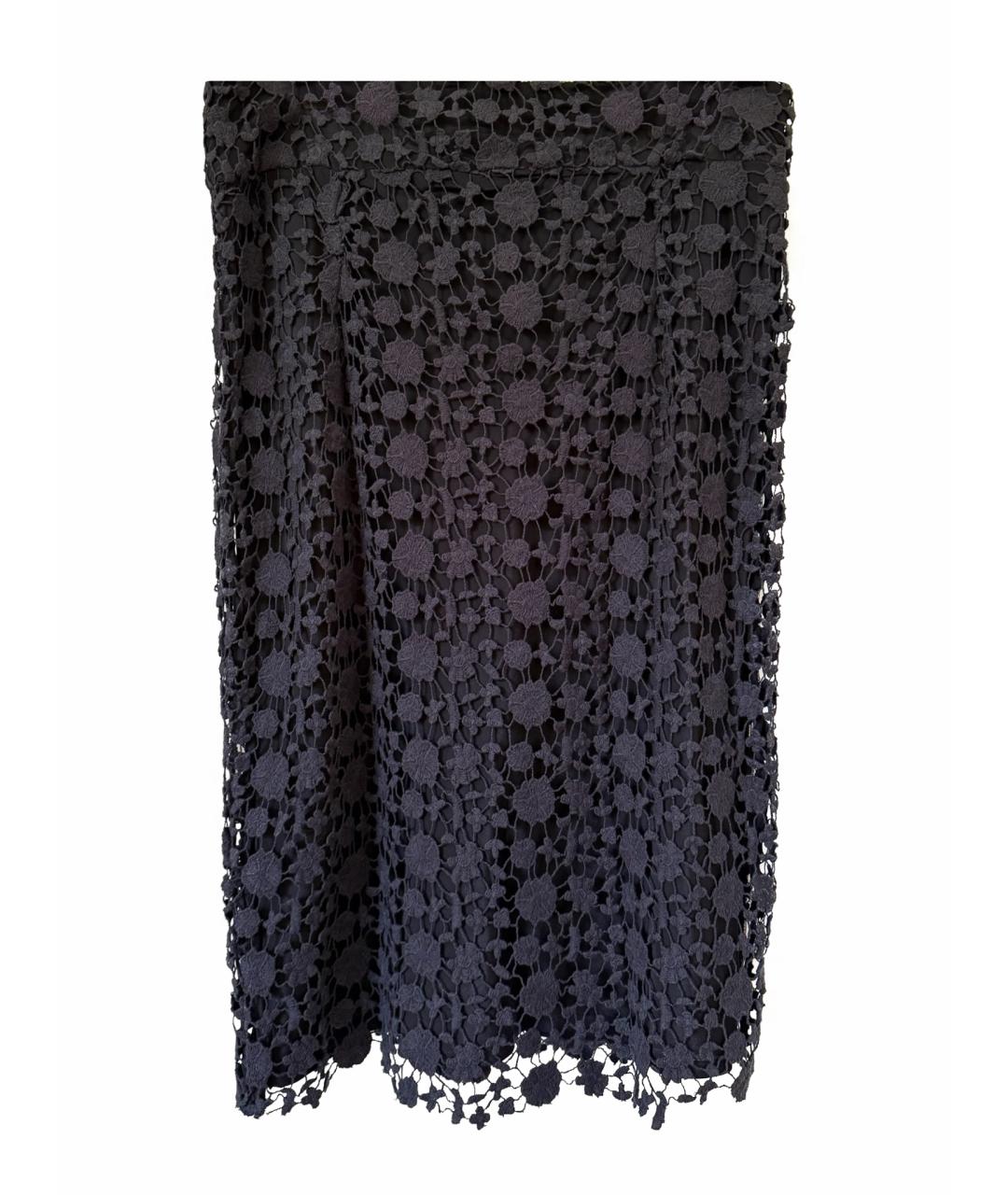 ROBERTO CAVALLI Черная юбка миди, фото 1