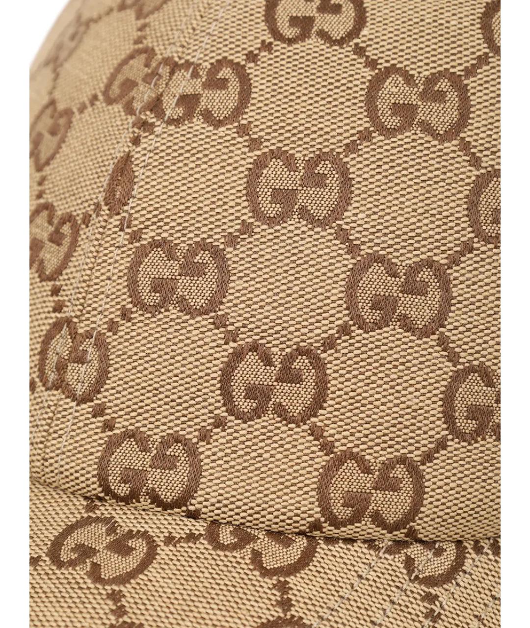 GUCCI Бежевая кепка, фото 3