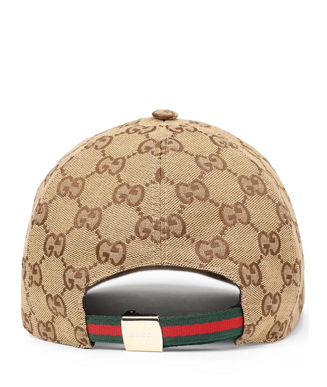 GUCCI Бежевая кепка, фото 2