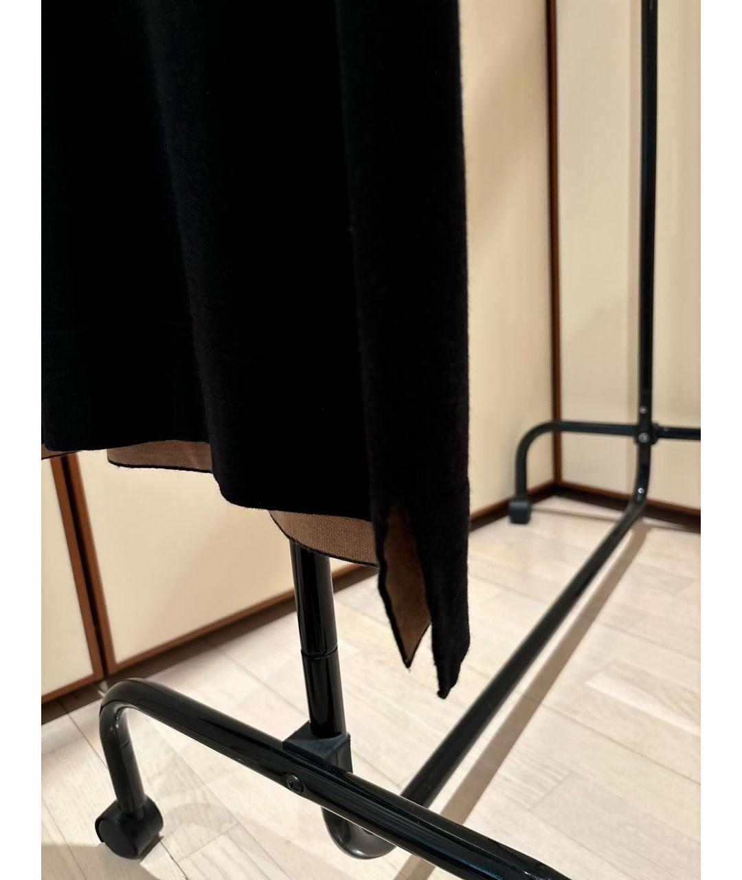 MAX MARA STUDIO Черное кашемировое повседневное платье, фото 5