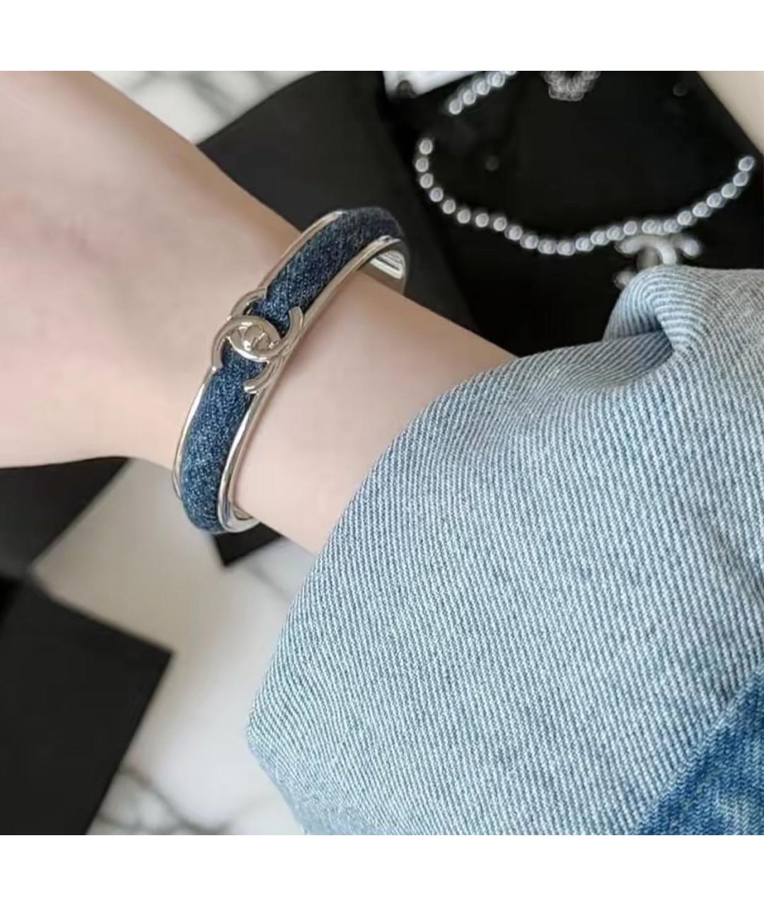 CHANEL Темно-синий браслет, фото 6