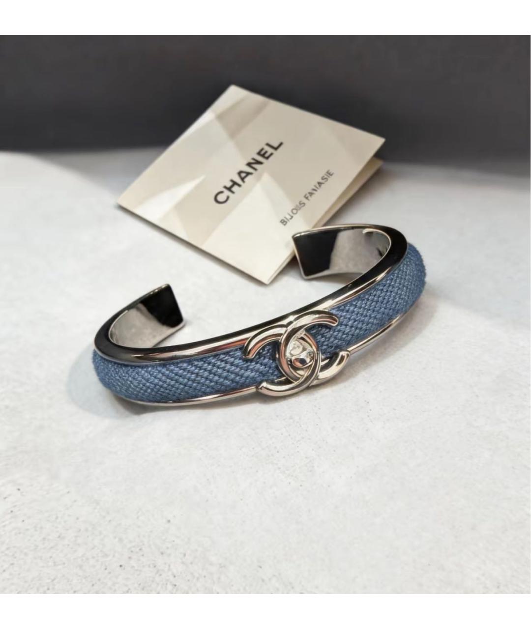 CHANEL Темно-синий браслет, фото 2