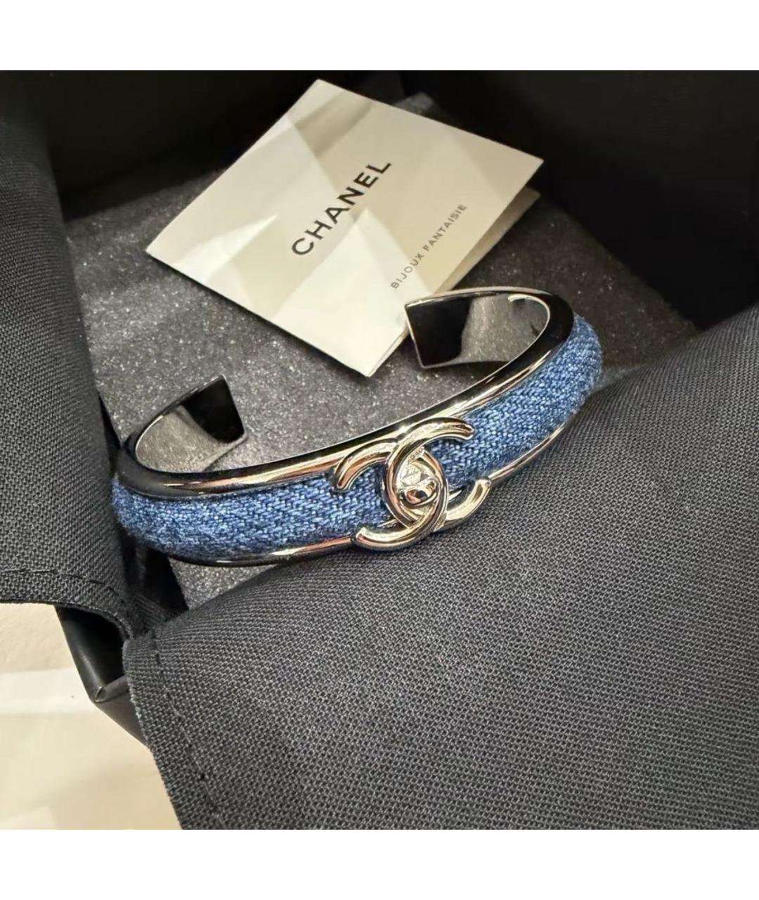 CHANEL Темно-синий браслет, фото 3