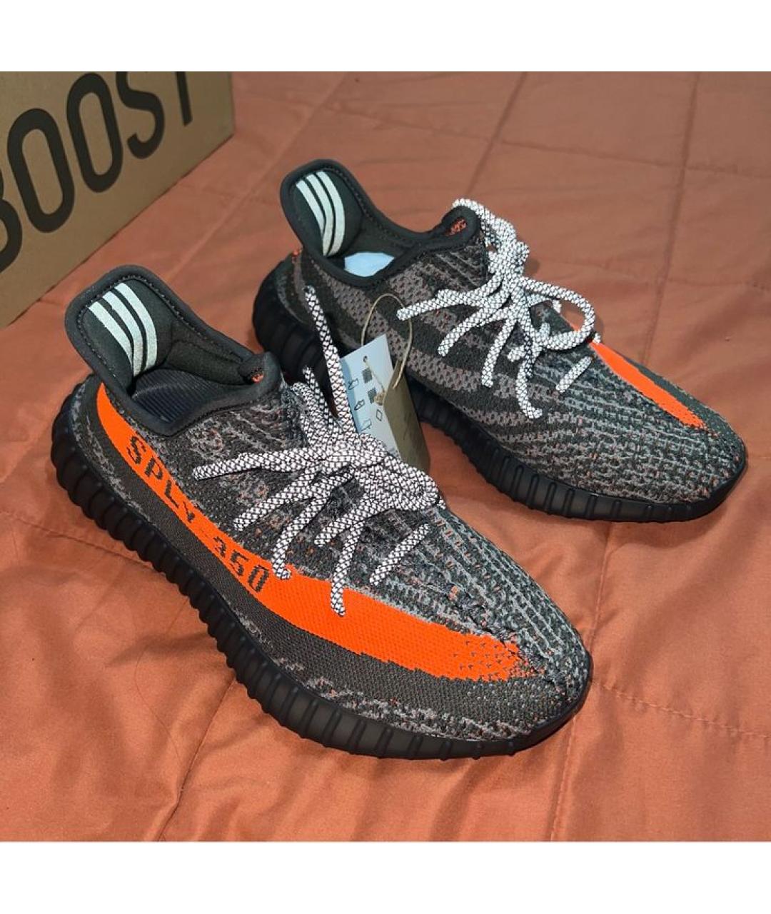 ADIDAS Черные текстильные низкие кроссовки / кеды, фото 2