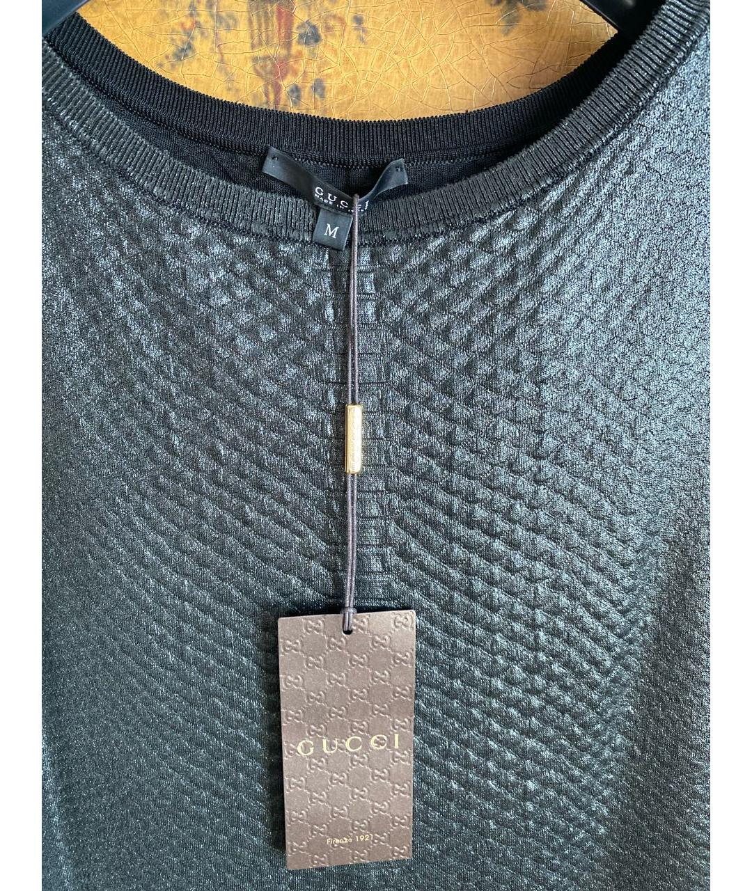 GUCCI Антрацитовое вискозное вечернее платье, фото 3