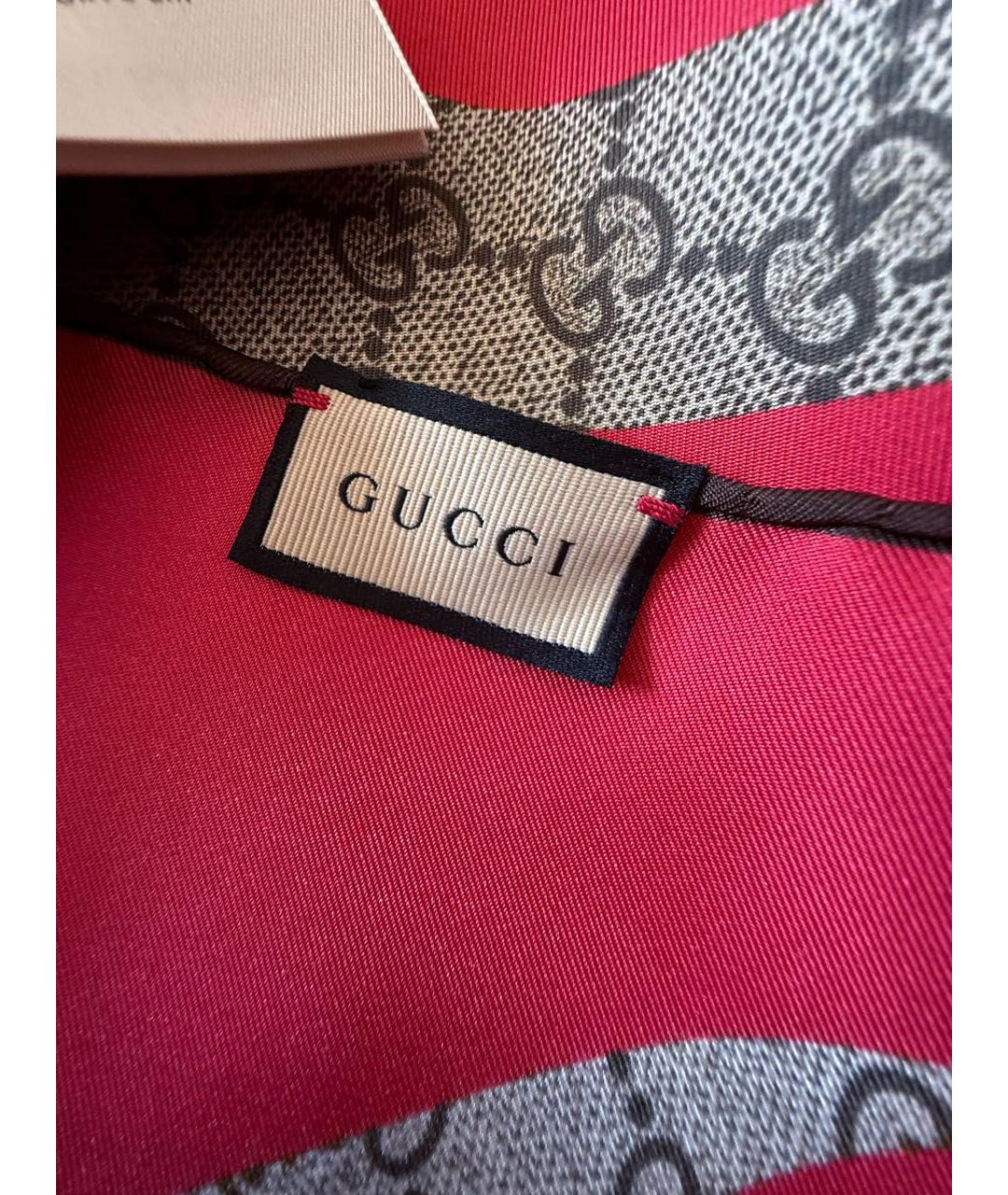 GUCCI Мульти шелковый платок, фото 5