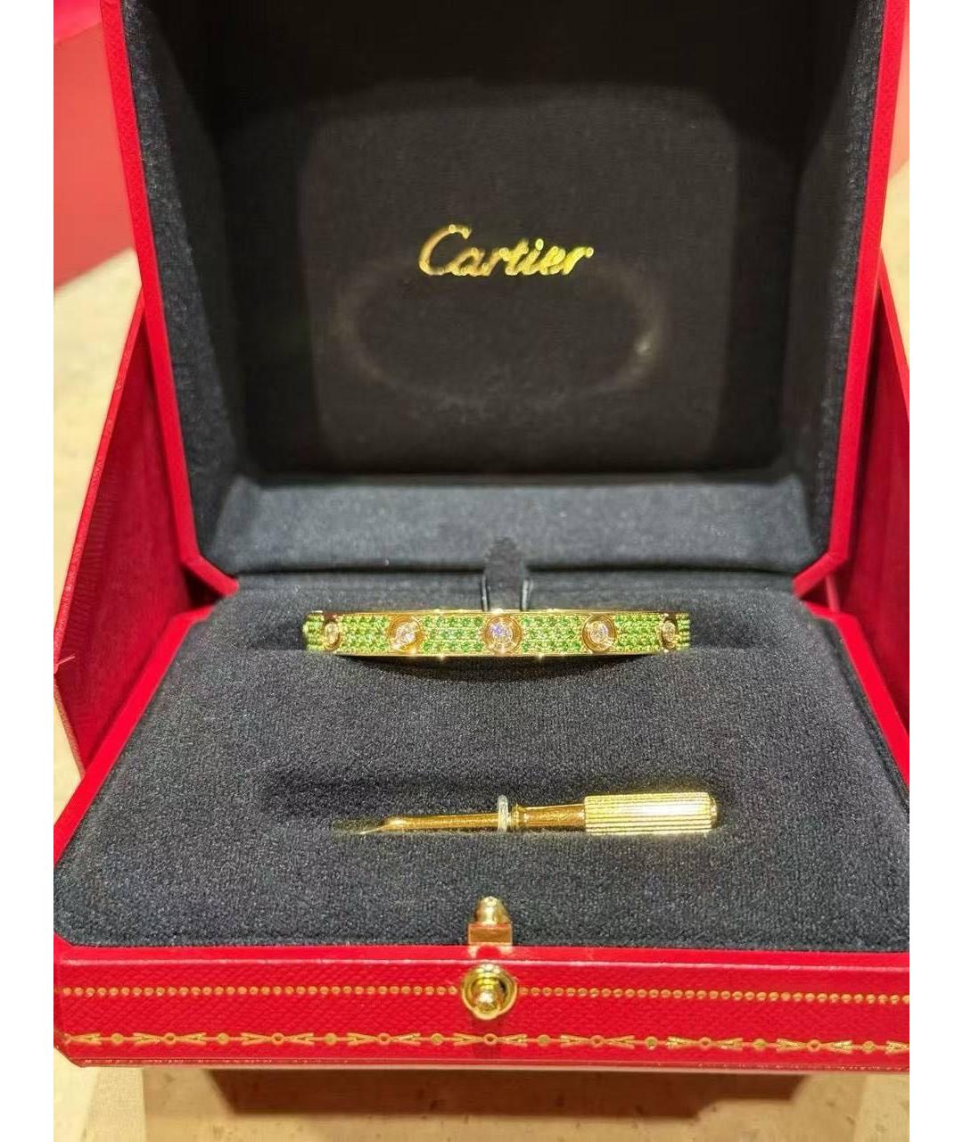 CARTIER Золотой браслет из желтого золота, фото 2
